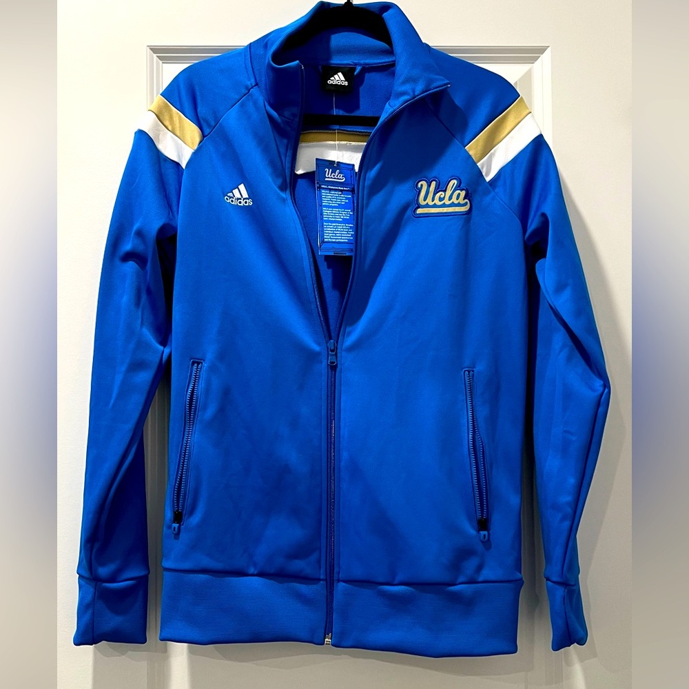 Authentic Adidas NCAA UCLA Bruins Track Jacket Size M